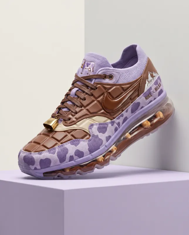 The chosen Nike x Milka concept.
