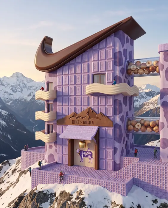 A speculative building generated by the Speculative Architect.