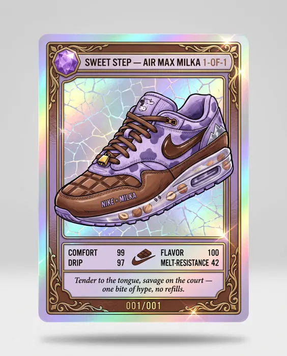 A collectible trading card generated by the Collectible Card Machine.